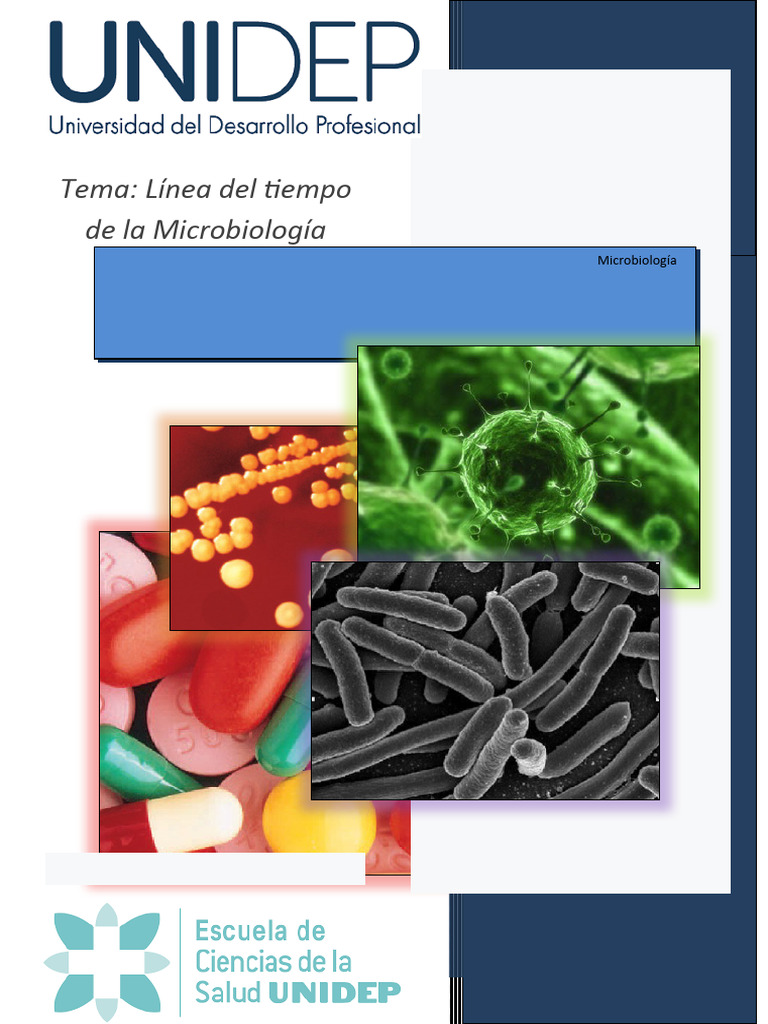 Linea Del Tiempo de La Microbiologia | PDF | Luis Pasteur | Viruela
