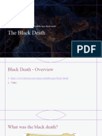 Socials 8 Black Death Assignment