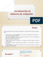 Clase 10 DETERMINACIÓN DEL NÚMERO DE OXIDACIÓN