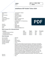 Formulir Peserta KIP Kuliah 2024