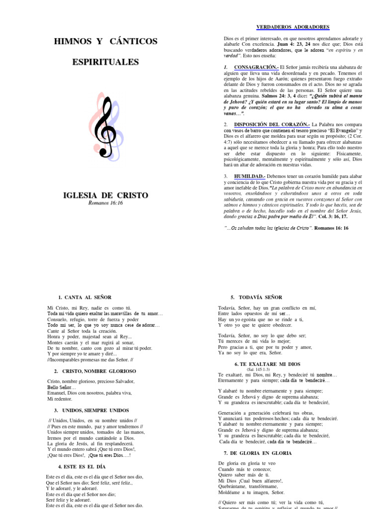 Himnos y Canticos E (1) . | PDF | Cristo (título) | Amor