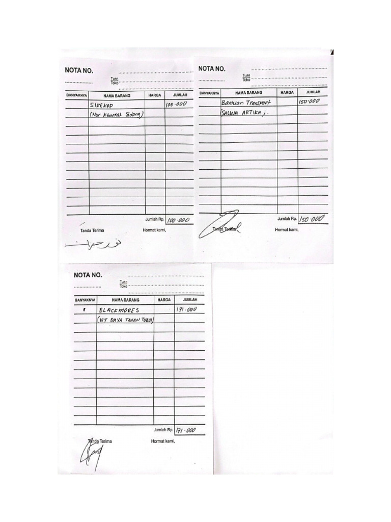 Nota | PDF