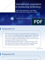 3.7 Progress of International Cooperation On Sandstorm Monitoring Technology