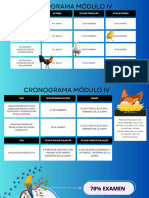 Cronograma Modulo 4 No Convencioanles