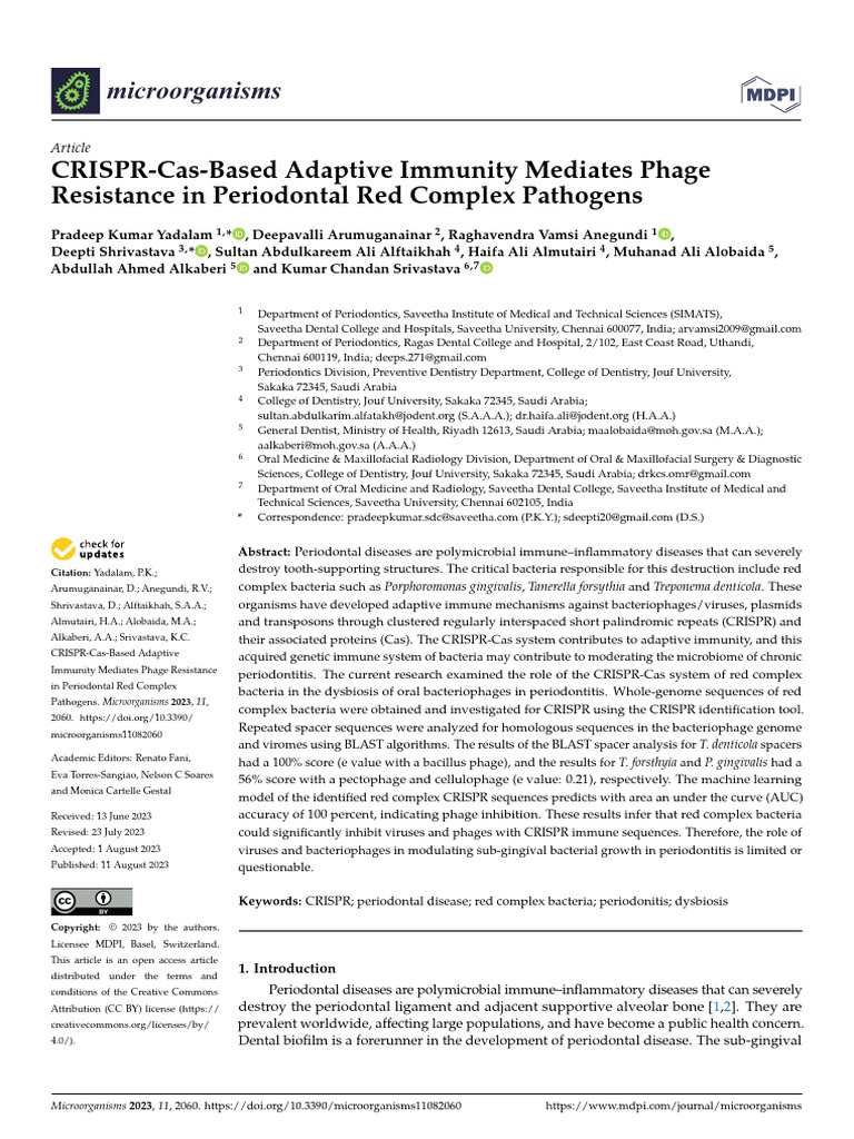 crispr-cas-based-adaptive-immunity-mediates-phage-resistance-in