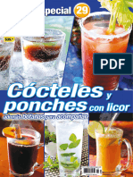 Cócteles y Ponches Con Licor