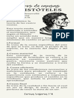 4 Tipos de Causas de Aristóteles