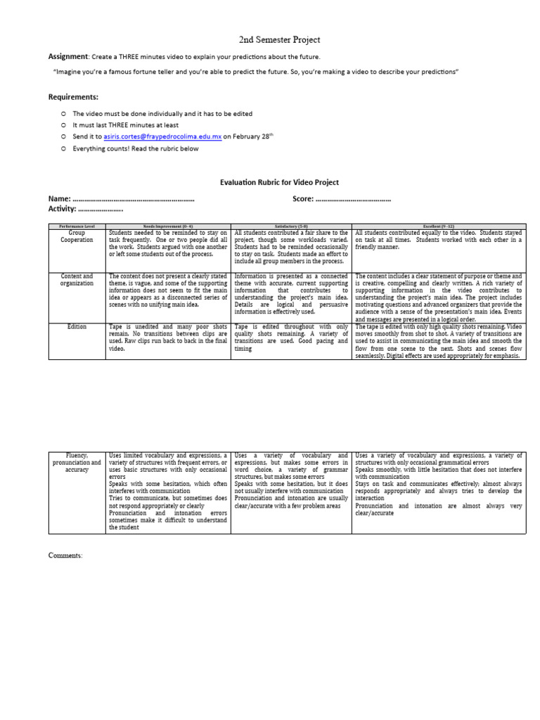 2nd-semester-project-download-free-pdf-communication-information