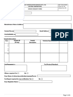 SGS Sample Submission Form | PDF
