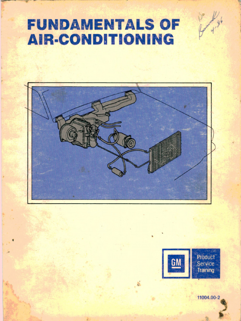 Gm stg 11004 00 2 fundamentals of air conditioning pdf latent heat
