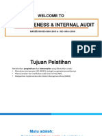 Awareness & Internal Audit SMM Iso 9001