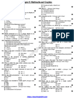 SSC Ev Ict 5th Chapter MCQ Note Link 1