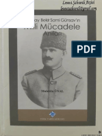 Muhittin Ünal Miralay Sami Bekir Günsav'in Milli Mücadele Anıları