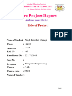 JPR Project Format