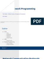 CSCI2020U - Week 7 - Network Programming - Sockets, TCP, UDP
