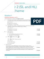 IB Economics Teacher Resource 3ed Paper 2 Markscheme