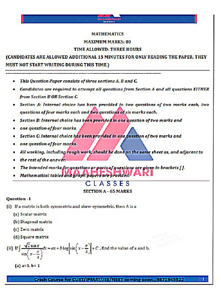 Mathsgp 1 | PDF