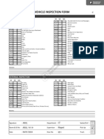 Vehicle Inspection Form 851