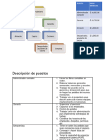 Organigrama Descripción de Puestos