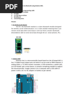 Arduino Bluetooth