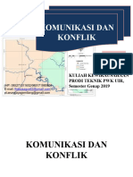 Komunikasi Dan Konplik