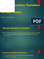 Normal Random Variables