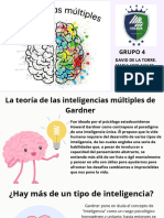 Teoría de Las Inteligencias Múltiples Grupo 4 David de La Torre