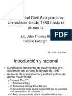 La Sociedad Civil Afro-Peruana2