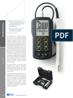 Specsification of PH Meter