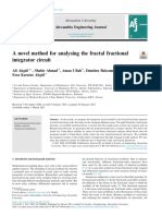 A Novel Method For Analysing The Fractal Fractional Integrator Circuit