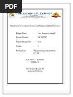 DSC Course File