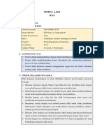 I. Informasi Umum A. Identitas Modul