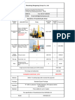 Guardrail Pile Driver Quotation From Lily in Hengwang Group