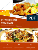 SlideMembers FreePowerpointTemplateFriedPorkinChineseRestarant PS 2498