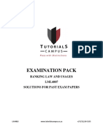 Lml4807 Examination Pack