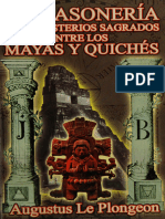 La Masoneria y Los Misterios Sagrados Entre Los Mayas y Quiches 9707830484 Compress