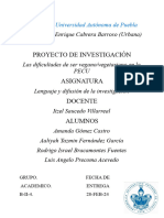 Proyecto de Investigación.