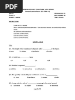 2nd Year Math Exercise 1.2 Solutions | PDF | Mathematics