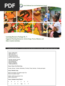 Learning Resource Package No 7