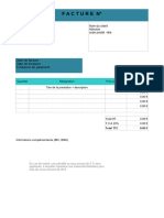 FR Facture INVOICE Excel