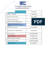 Calendrier Et Themes YLTP 2018