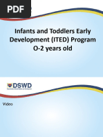 ITED Program for Infant-Toddler Development | PDF | Infants | Child ...