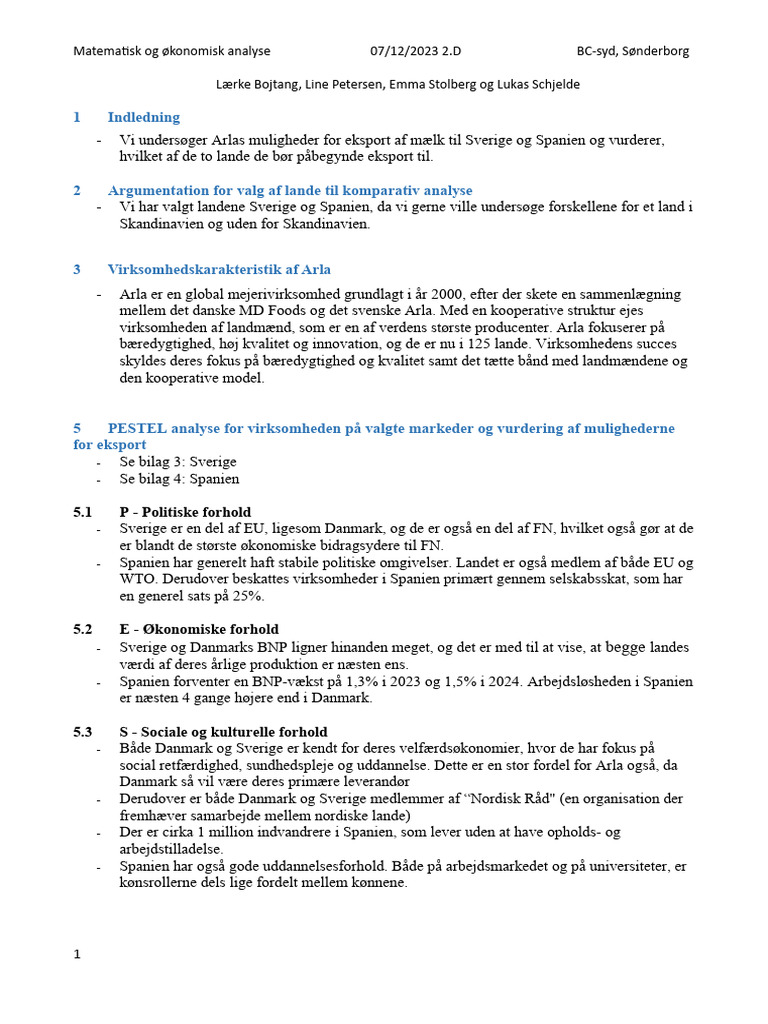 Arla 2 - MØA 2023 - Line | PDF