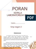 Bukti Dukung Laporan Kepala Laboratorium IPA