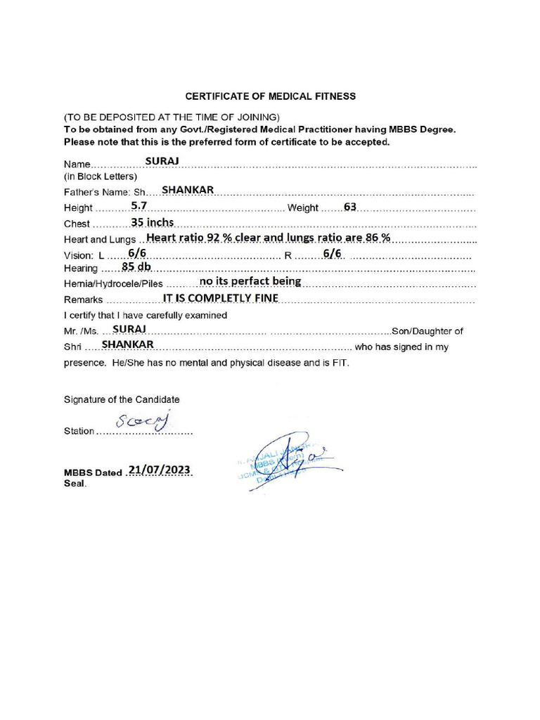 WHAT IS MEDICAL FITNESS CERTIFICATE visual data 4