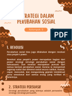 Strategi Dalam Perubahan Sosial