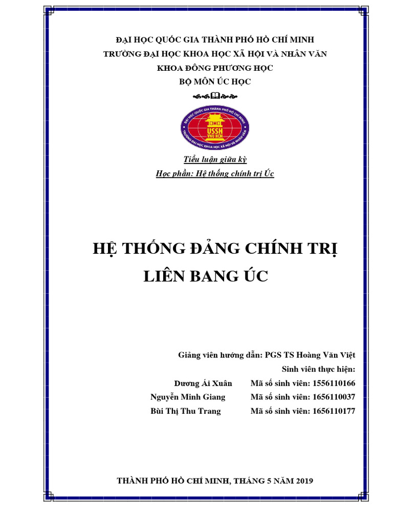 Di HC Quc Gia Thanh PH H Chi Minh T | PDF
