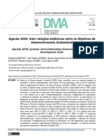 Agenda 2030 - Inter-Relação Sistêmicas Entre Os Objetivos de Desenvolvimento Sustentável.