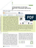 Carone Et Al 2024 Advanced Design and Characterization of A Flat Panel Photobioreactor Equipped With A Customizable