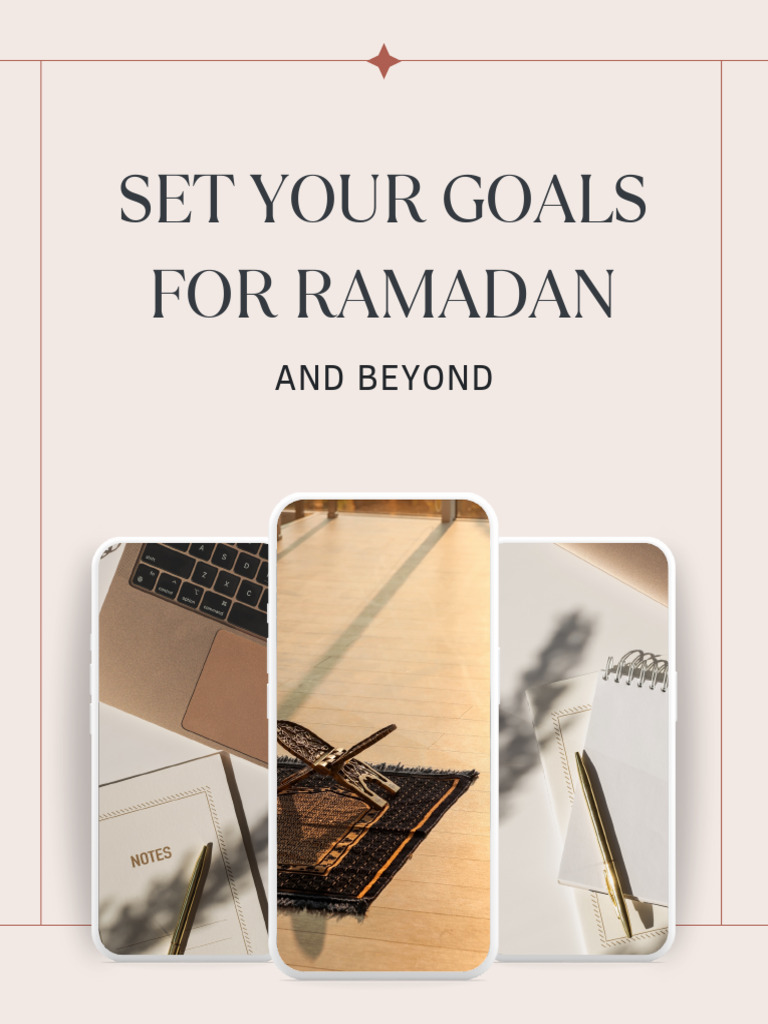 Ramadan Goals Workbook PDF